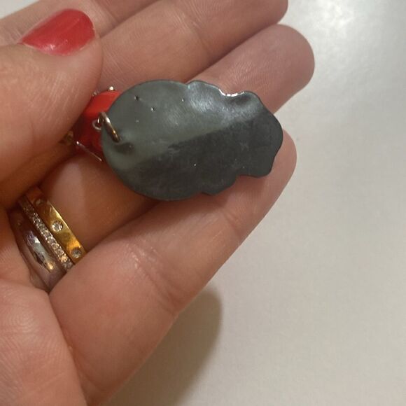 NEW White Day of the Dead Sugar Skull Drop Earrings - Picture 6 of 8